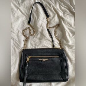Karl Lagerfeld leather purse